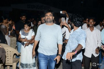 London Babulu Movie Team at KBN College Vijayawada